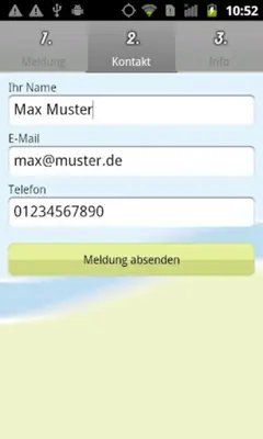 Bürger melden online android App screenshot 1